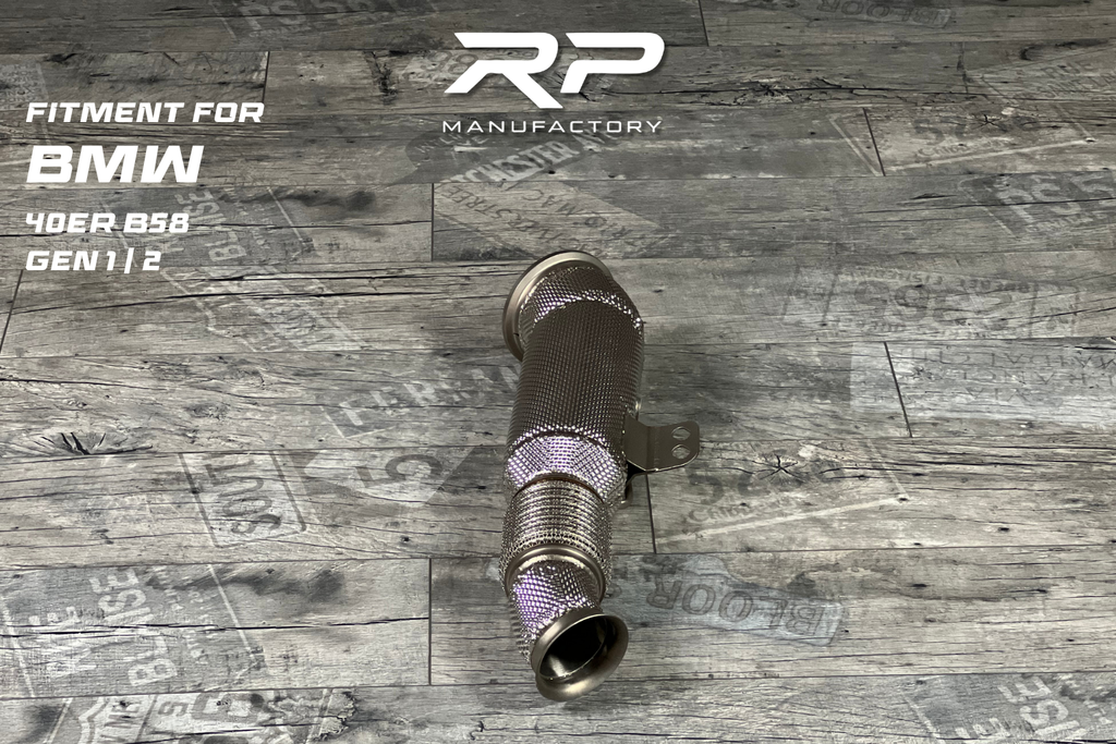 BMW M140i / 340i / 440i / 540i / 640i / 740i/ X3/ X4 Downpipe 200 Zellen Kat RP