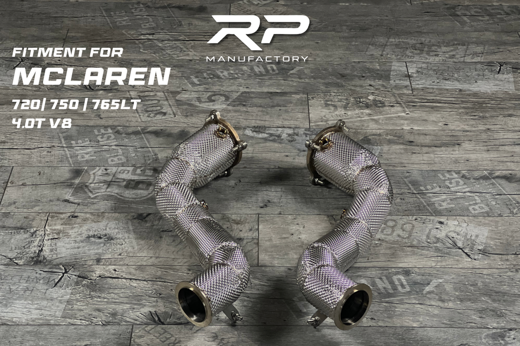 McLaren 720S / 765 LT Downpipe 200 Zellen Katalysator