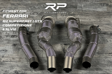 Laden Sie das Bild in den Galerie-Viewer, Ferrari 812 Superfast GTS Competizione 6.5l Downpipe RP Catless