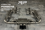 PORSCHE 992 911 GT3 / GT3 RS Klappenauspuffanlage X-Pipe RP F1 System