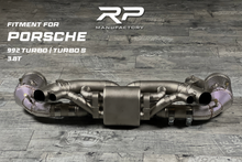 Laden Sie das Bild in den Galerie-Viewer, Porsche 992 911 Turbo Turbo S Klappenauspuff X-Pipe RP