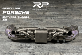 Porsche 992 911 Turbo Turbo S Klappenauspuff X-Pipe RP