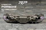Porsche 992 911 Turbo Turbo S Klappenauspuff X-Pipe RP