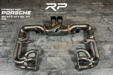 Porsche 992 GT3 / GT3 RS Klappenauspuff Z-Pipe F1 System RP