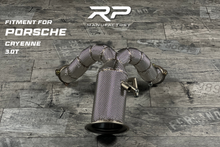 Laden Sie das Bild in den Galerie-Viewer, Porsche Cayenne 3.0T Downpipe RP Catless Typ 536