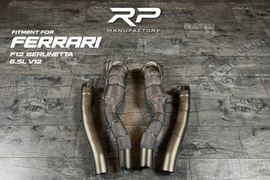 Ferrari Berlinetta F12 V12 6.3 Downpipe RP 200 Zellen Katalysator