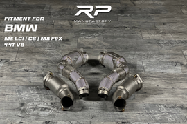 BMW F90 M5 Competition/ CS / F9X M8 LCI Downpipe 11/2020- Catless RP