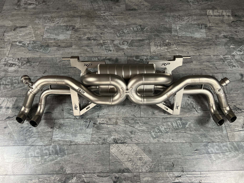 Lamborghini Huracán LP580-2 / LP610-4 5.2L V10 Klappenauspuffanlage X-Pipe RP