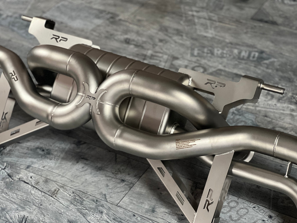 Lamborghini Huracán LP580-2 / LP610-4 5.2L V10 Klappenauspuffanlage X-Pipe RP