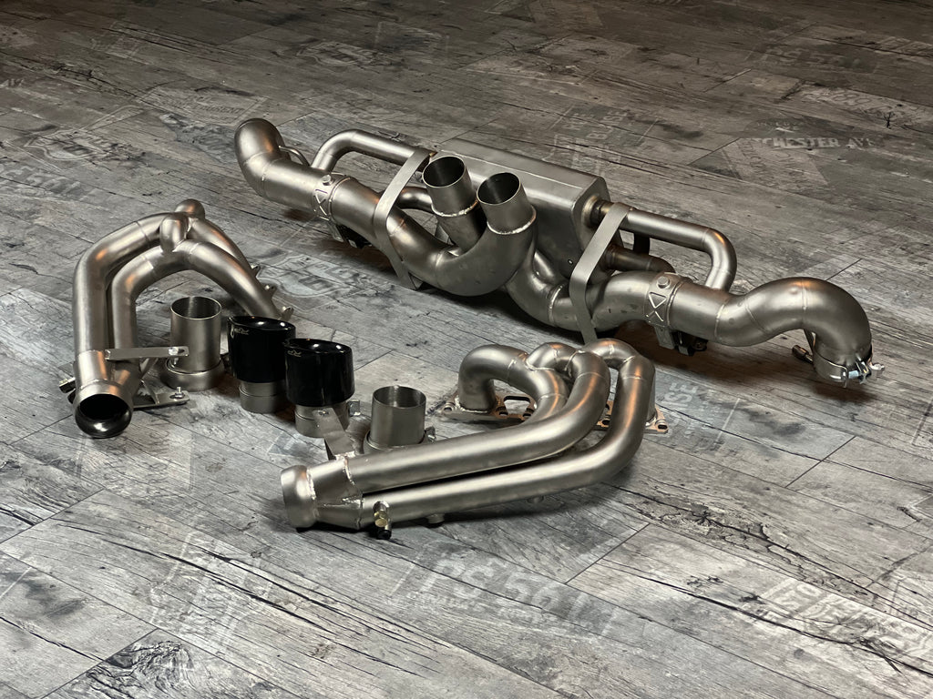 Porsche 992 GT3 / GT3 RS Klappenauspuff Z-Pipe F1 System RP