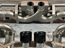 Laden Sie das Bild in den Galerie-Viewer, Porsche 992 GT3 / GT3 RS Klappenauspuff Z-Pipe F1 System RP