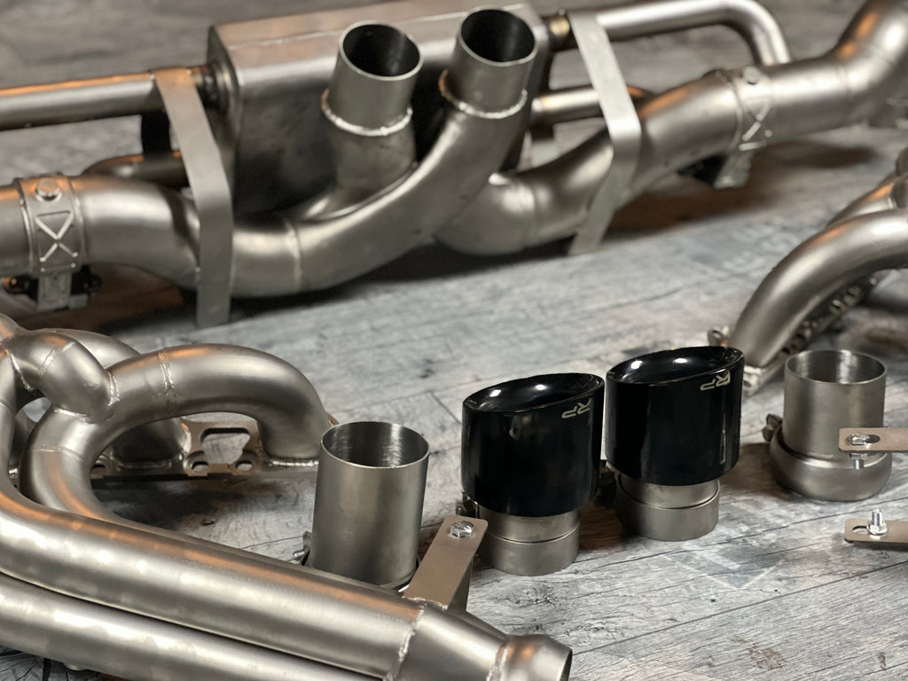 Porsche 992 GT3 / GT3 RS Klappenauspuff Z-Pipe F1 System RP