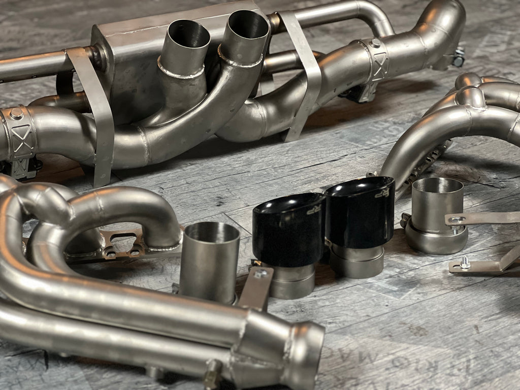 Porsche 992 GT3 / GT3 RS Klappenauspuff Z-Pipe F1 System RP
