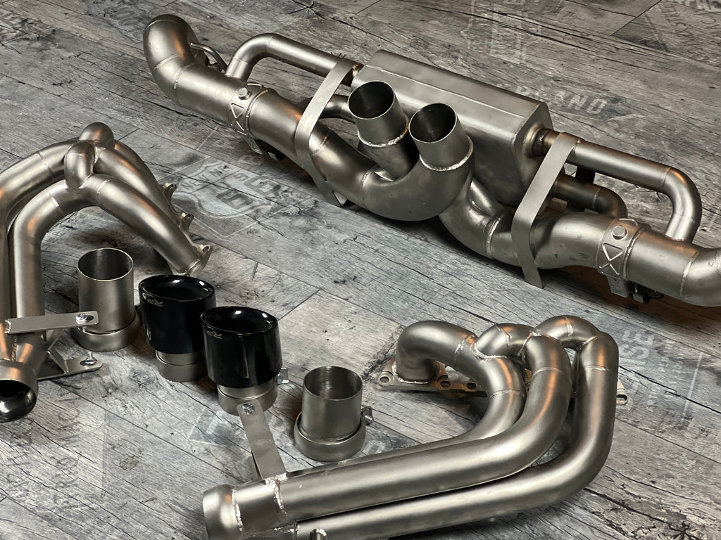 Porsche 992 GT3 / GT3 RS Klappenauspuff Z-Pipe F1 System RP