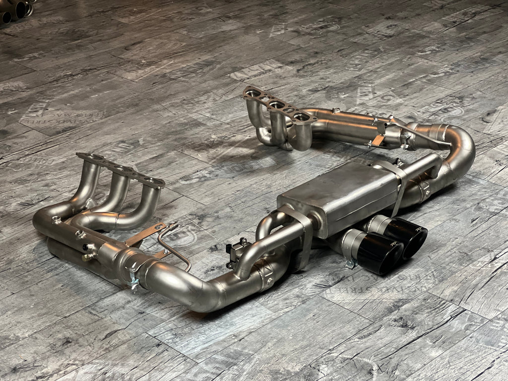 Porsche 992 GT3 / GT3 RS Klappenauspuff Z-Pipe F1 System RP