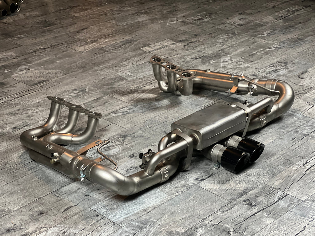 Porsche 992 GT3 / GT3 RS Klappenauspuff Z-Pipe F1 System RP
