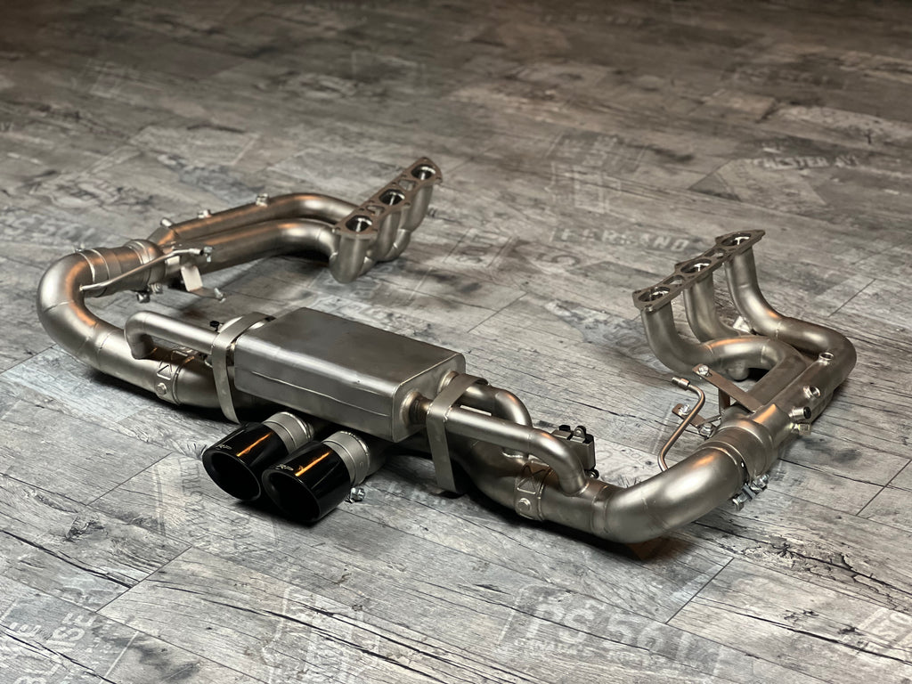 Porsche 992 GT3 / GT3 RS Klappenauspuff Z-Pipe F1 System RP