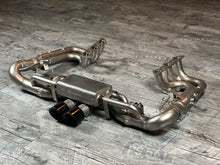 Laden Sie das Bild in den Galerie-Viewer, Porsche 992 GT3 / GT3 RS Klappenauspuff Z-Pipe F1 System RP