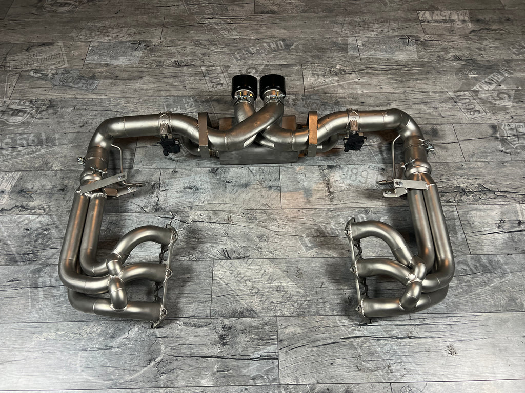Porsche 992 GT3 / GT3 RS Klappenauspuff Z-Pipe F1 System RP