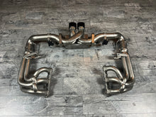 Laden Sie das Bild in den Galerie-Viewer, Porsche 992 GT3 / GT3 RS Klappenauspuff Z-Pipe F1 System RP