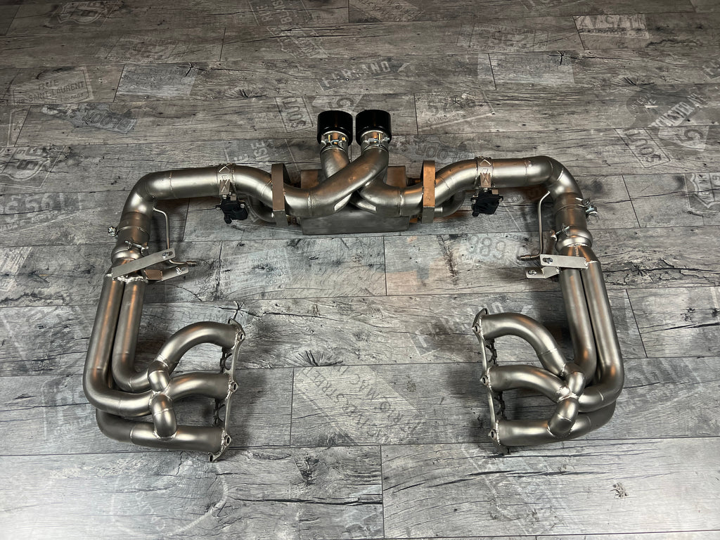 Porsche 992 GT3 / GT3 RS Klappenauspuff Z-Pipe F1 System RP