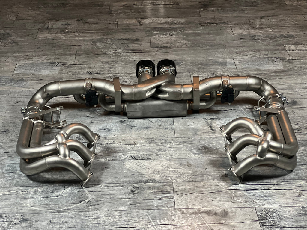 Porsche 992 GT3 / GT3 RS Klappenauspuff Z-Pipe F1 System RP