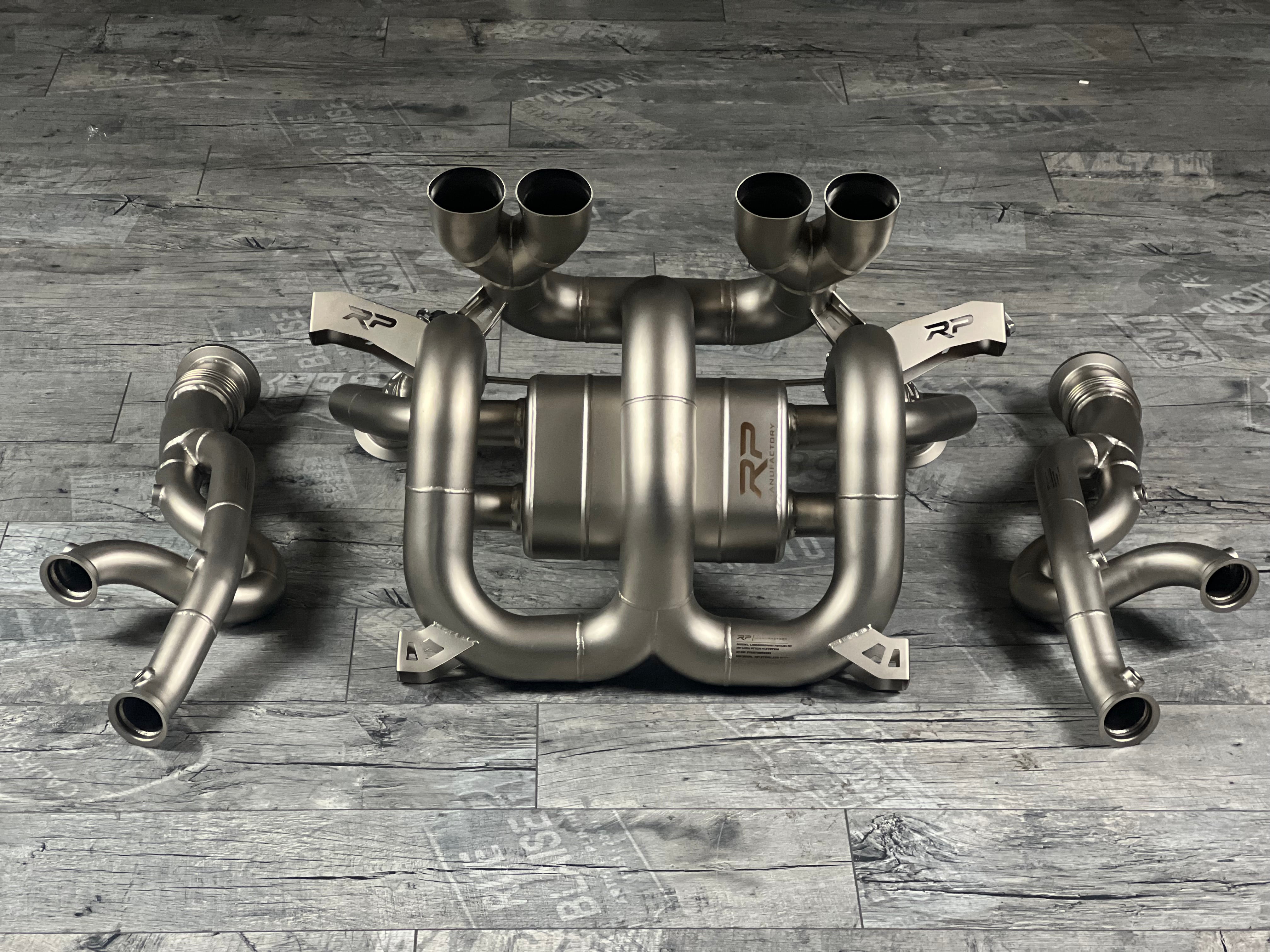 Lamborghini Revuelto Longpipe F1 Auspuff High Pitch System RP
