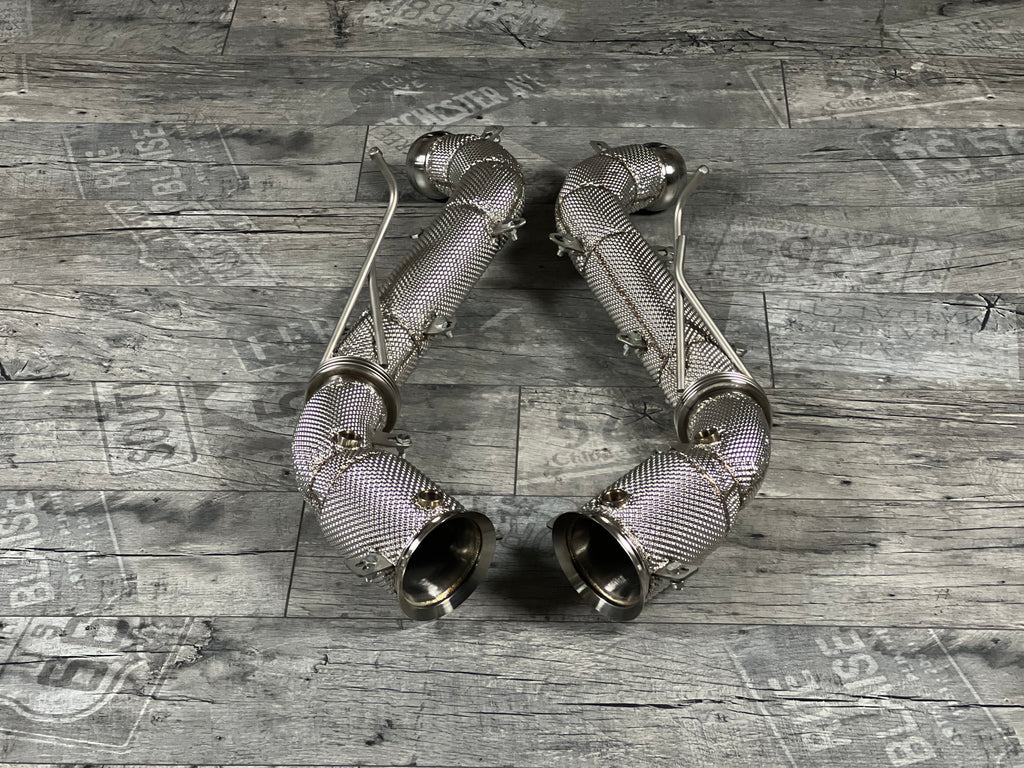 McLaren 650S Downpipe Catless Detailansicht RP