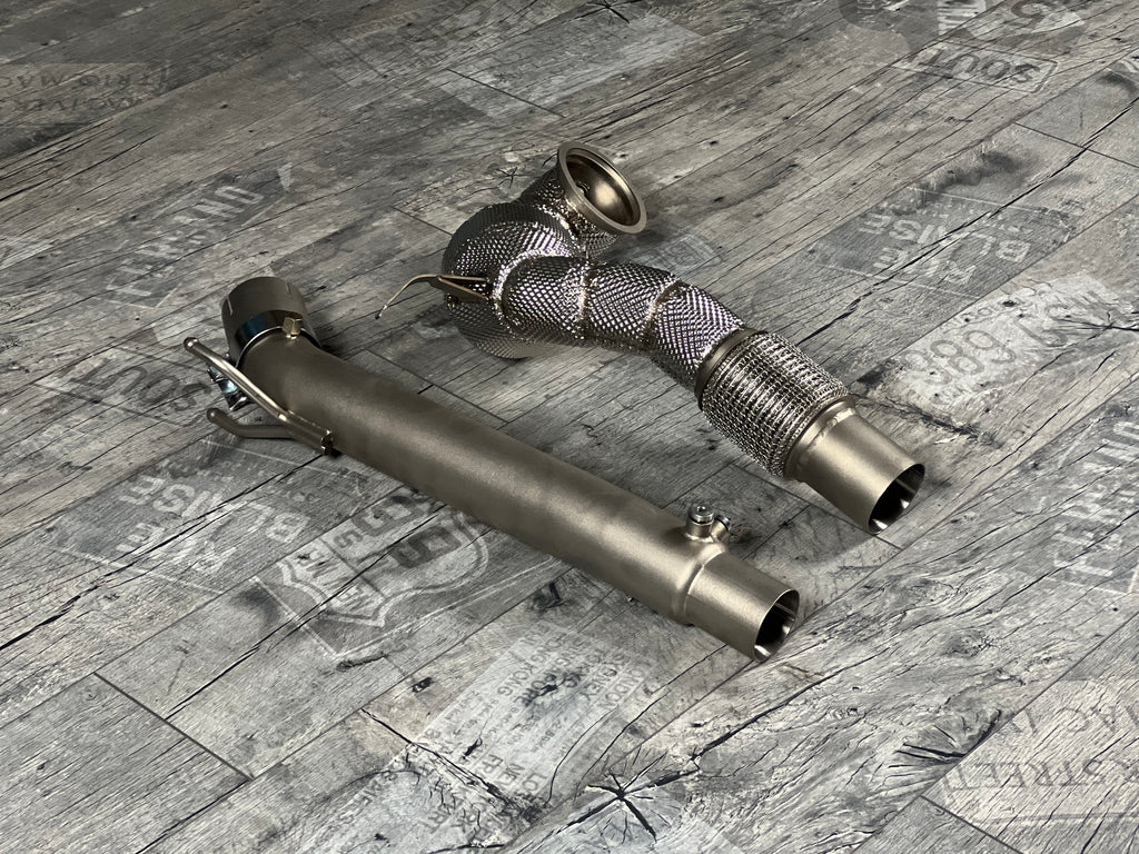 VW Golf 8 MK8 GTI / Clubsport Downpipe Catless RP