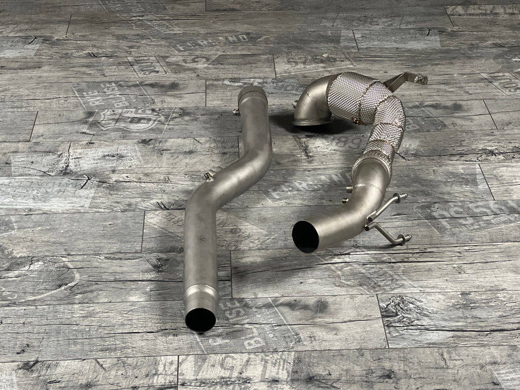 VW Golf 8 MK8 R Downpipe Catless RP