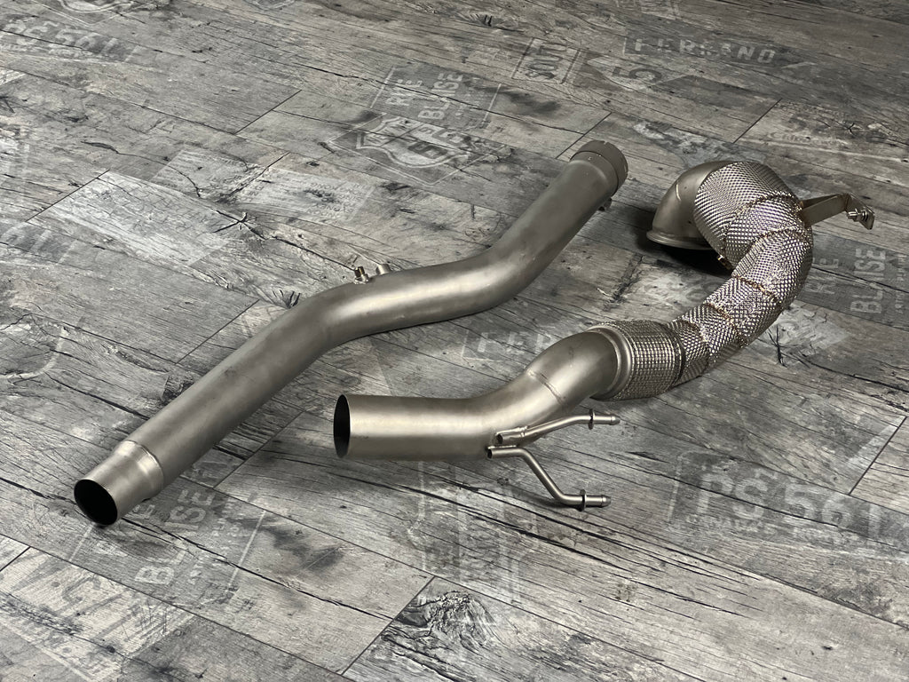 VW Golf 8 MK8 R Downpipe Catless RP