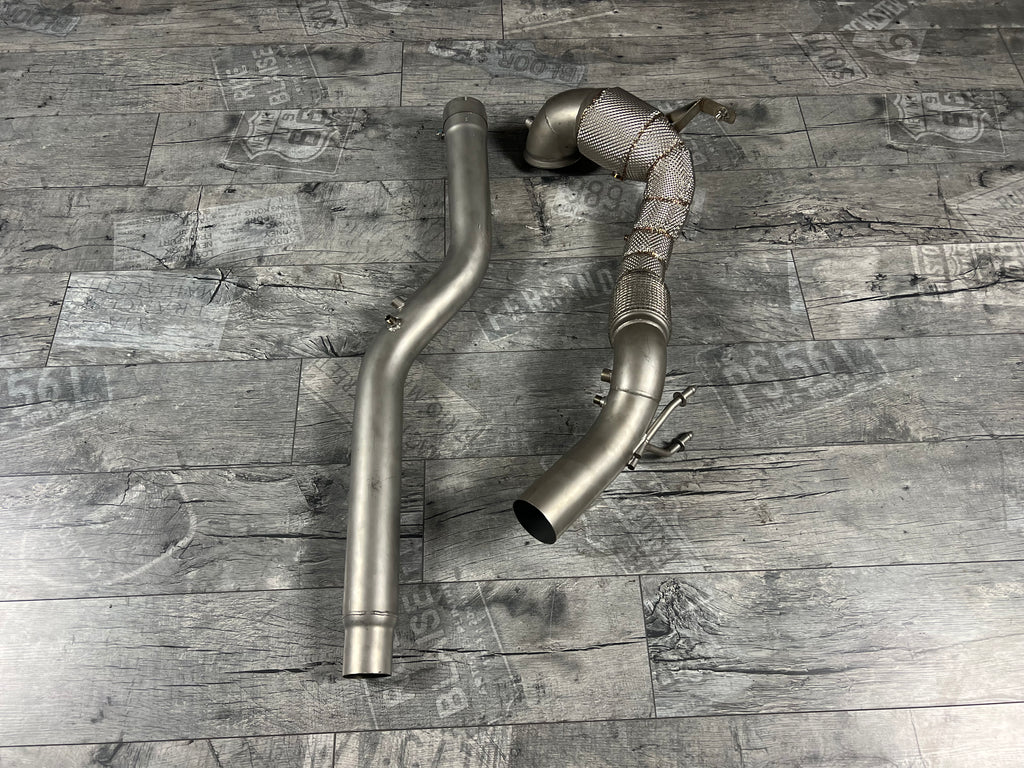 VW Golf 8 MK8 R Downpipe Catless RP