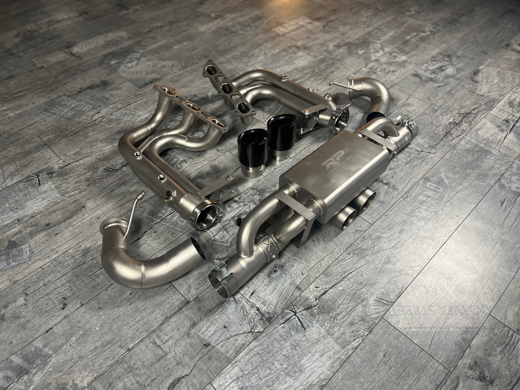 PORSCHE 992 911 GT3 / GT3 RS Klappenauspuffanlage X-Pipe RP F1 System