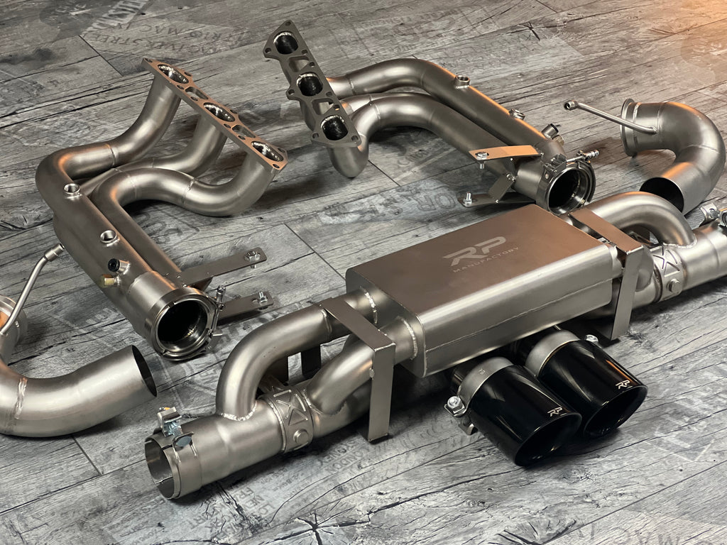 PORSCHE 992 911 GT3 / GT3 RS Klappenauspuffanlage X-Pipe RP F1 System