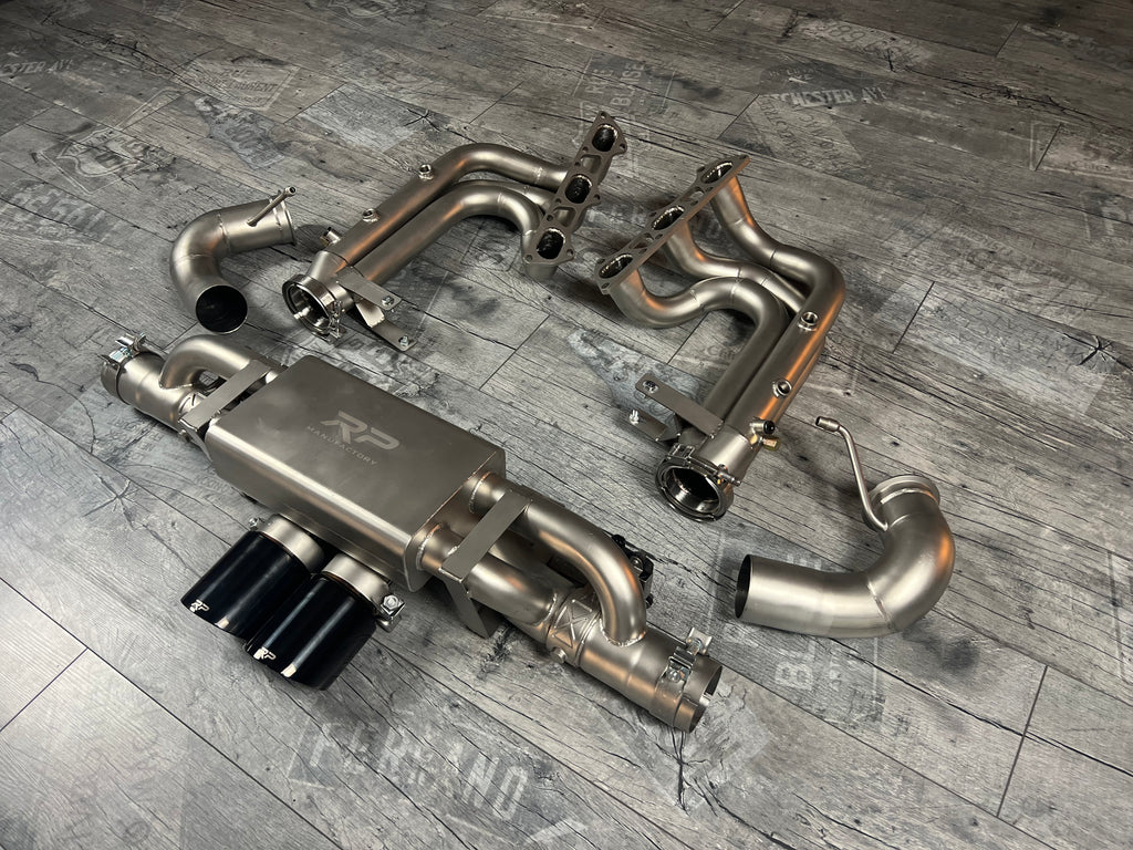 PORSCHE 992 911 GT3 / GT3 RS Klappenauspuffanlage X-Pipe RP F1 System