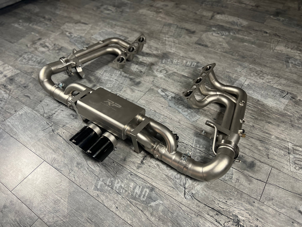 PORSCHE 992 911 GT3 / GT3 RS Klappenauspuffanlage X-Pipe RP F1 System