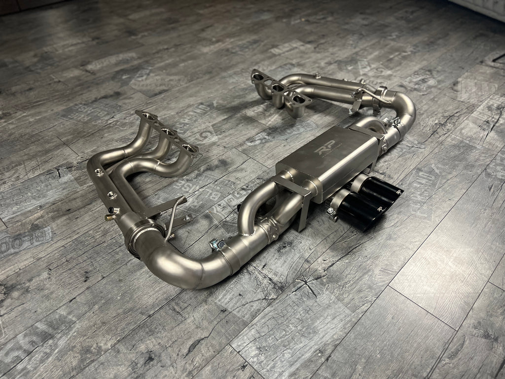 PORSCHE 992 911 GT3 / GT3 RS Klappenauspuffanlage X-Pipe RP F1 System
