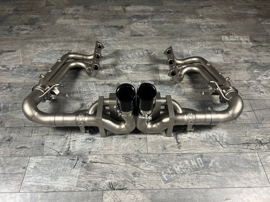PORSCHE 992 911 GT3 / GT3 RS Klappenauspuffanlage X-Pipe RP F1 System