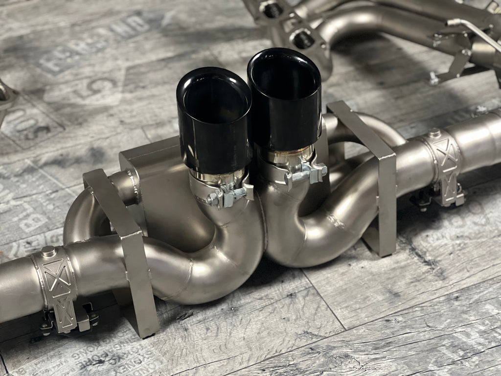 PORSCHE 992 911 GT3 / GT3 RS Klappenauspuffanlage X-Pipe RP F1 System