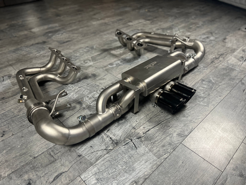 PORSCHE 992 911 GT3 / GT3 RS Klappenauspuffanlage X-Pipe RP F1 System