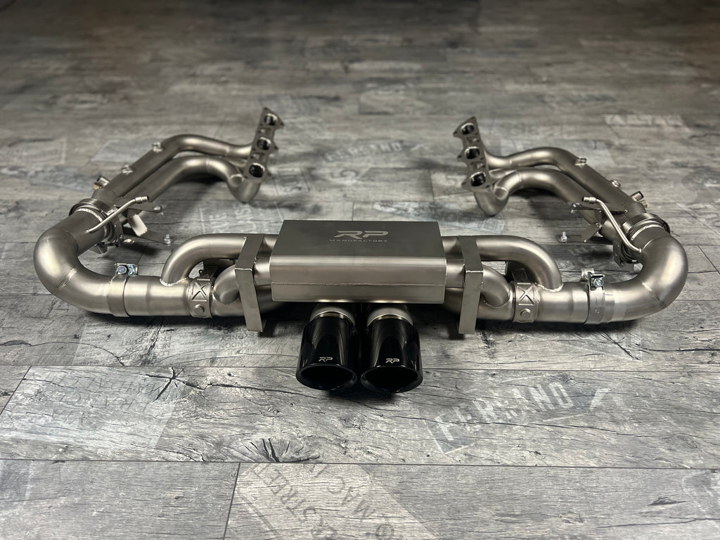 PORSCHE 992 911 GT3 / GT3 RS Klappenauspuffanlage X-Pipe RP F1 System