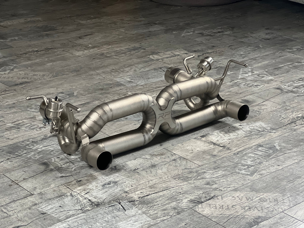 RP Ferrari 488 GTB/ Pista/ Spider 3.9T Klappenauspuff X-Pipe
