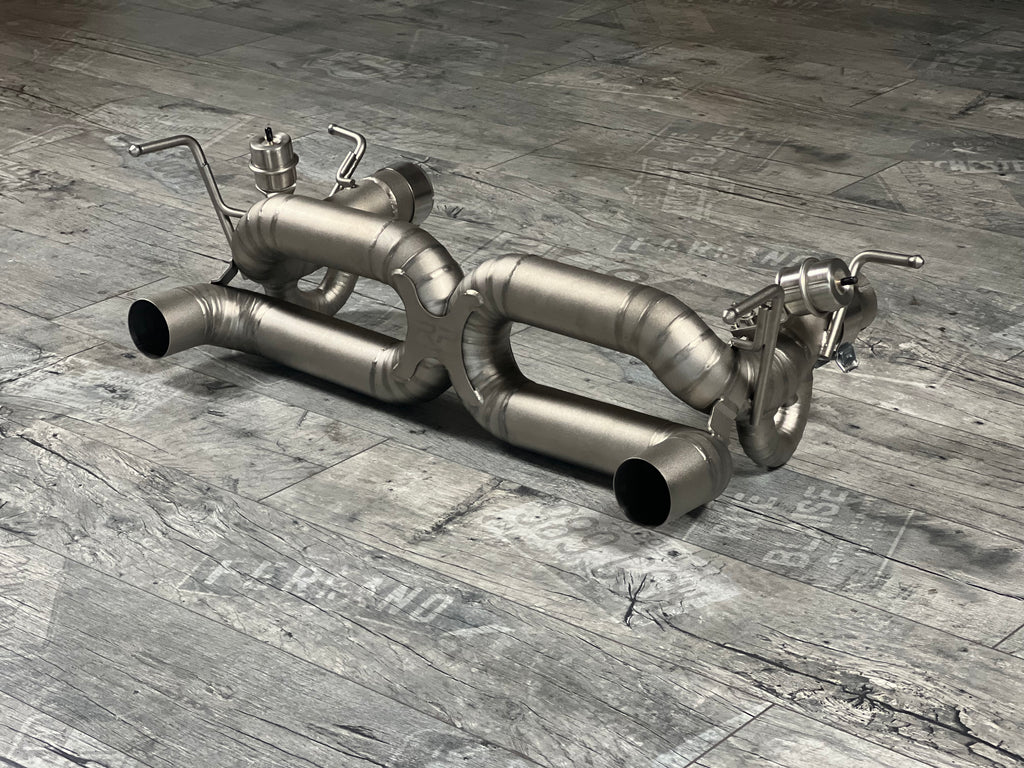 RP Ferrari 488 GTB/ Pista/ Spider 3.9T Klappenauspuff X-Pipe