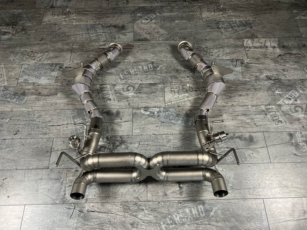 RP Ferrari 488 GTB/ Pista/ Spider 3.9T Klappenauspuff X-Pipe