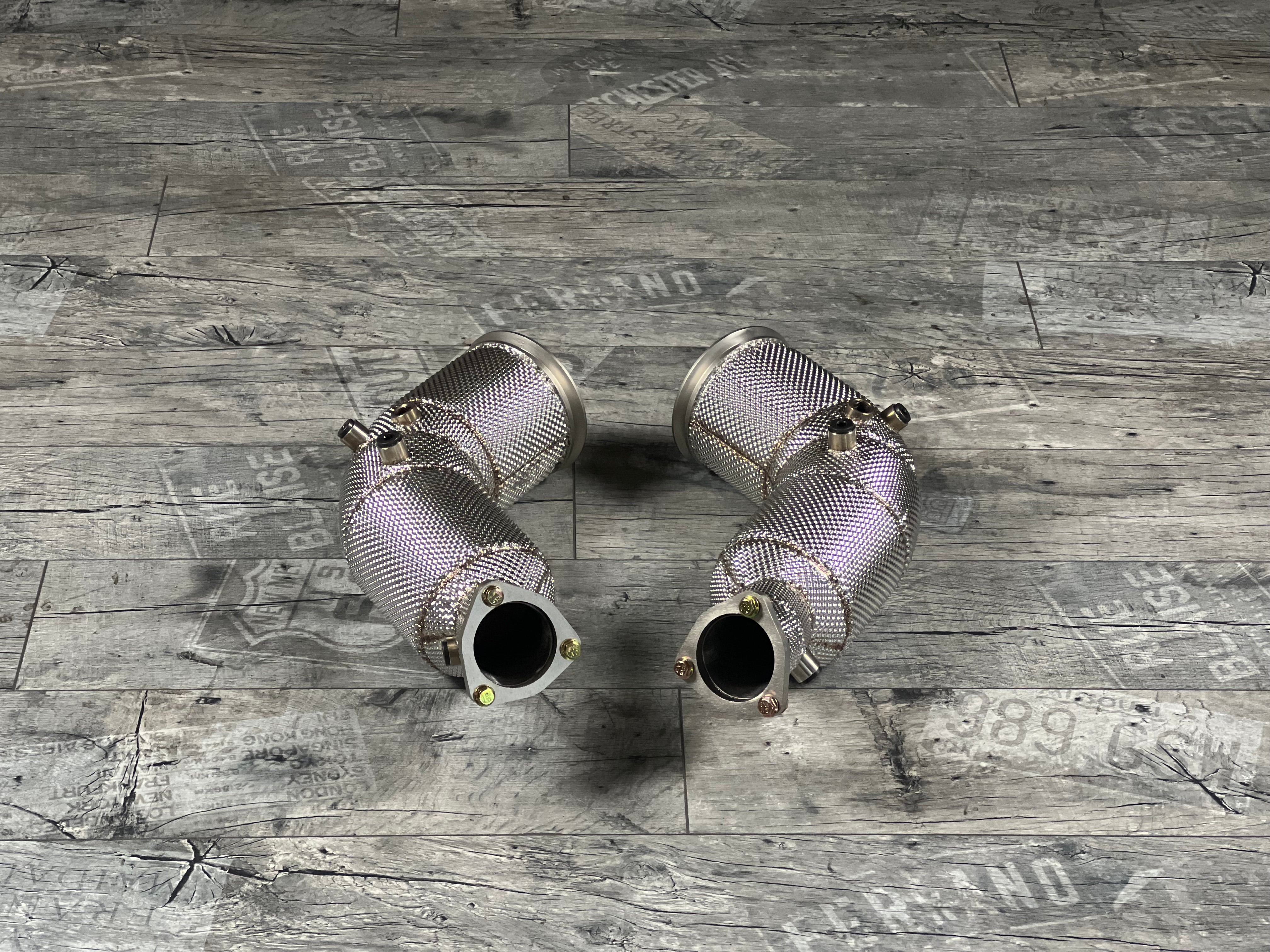 Audi RS6 / RS7 / S8 C8 4.0T V8 OPF Modell Downpipe 200 Zellen Katalysator