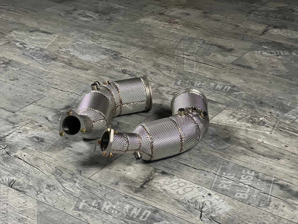 Audi RS6 / RS7 / S8 C8 4.0T V8 OPF Modell Downpipe 200 Zellen Katalysator