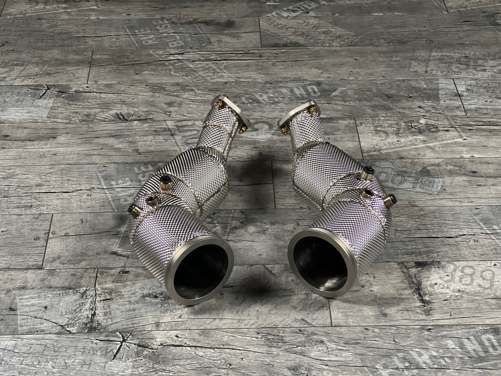 Audi RS6 / RS7 / S8 C8 4.0T V8 OPF Modell Downpipe 200 Zellen Katalysator