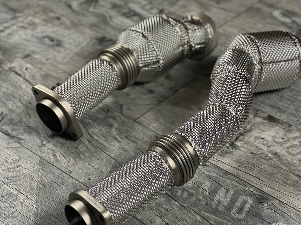 BMW M2 G 87 M3 G80 M4 G82 X3M F97 X4M F98 3.0T S58 Downpipe 200 Zellen Kat RP
