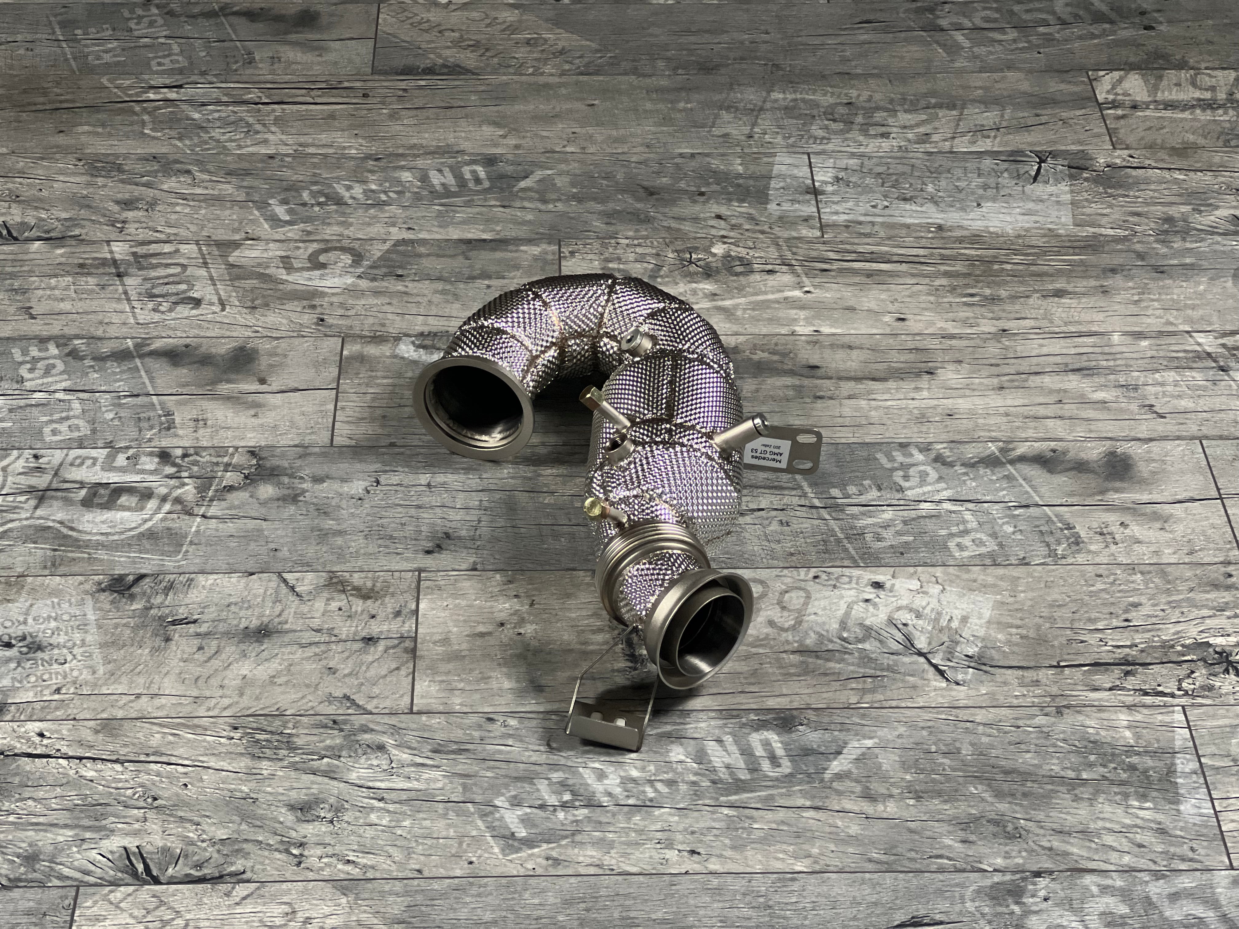 Mercedes GT53 GT43 GT50 GLE53 E53 CLS53  M256 3.0 AMG Downpipe Catless RP