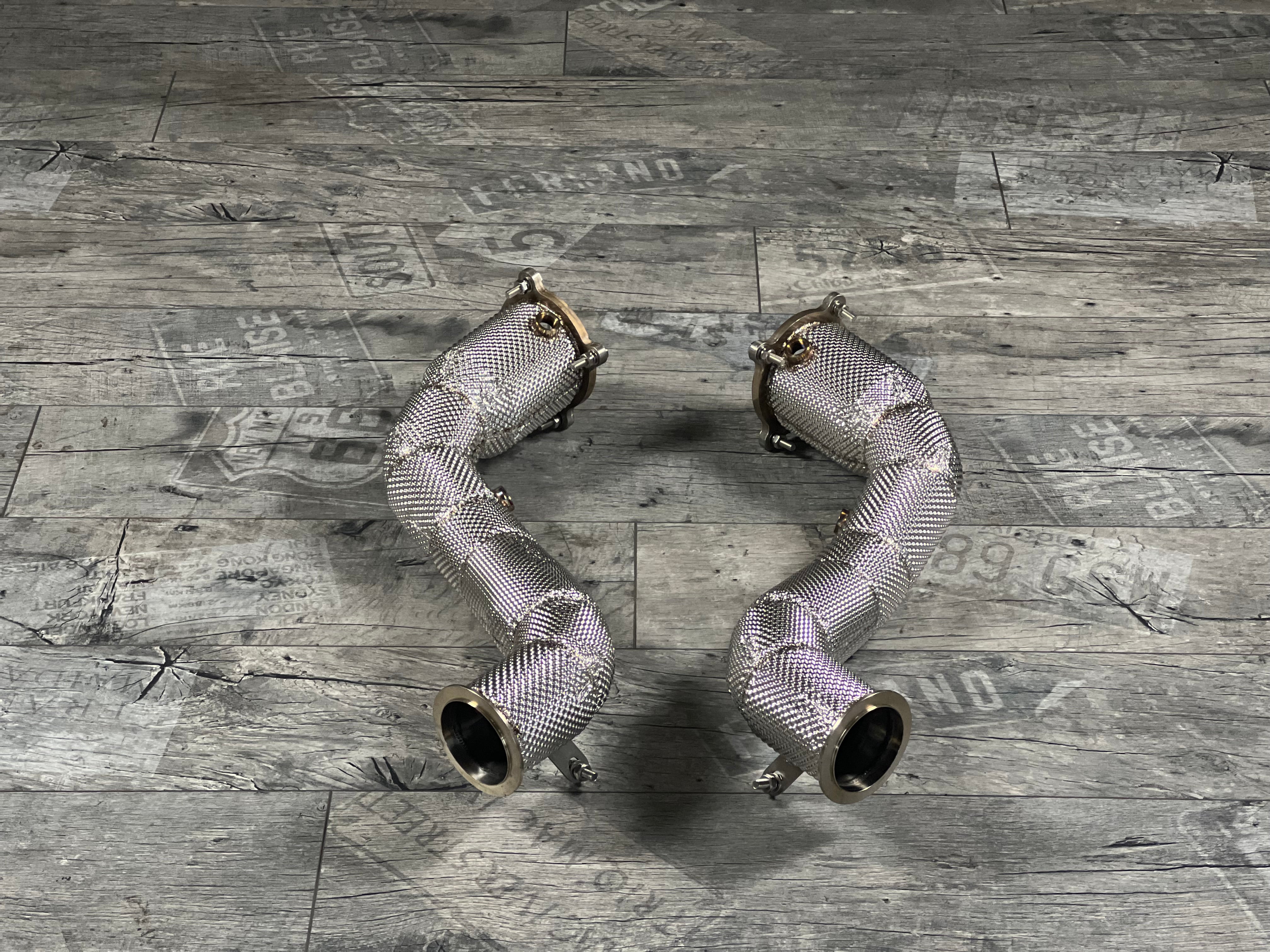 McLaren 720S / 765 LT Downpipe 200 Zellen Katalysator
